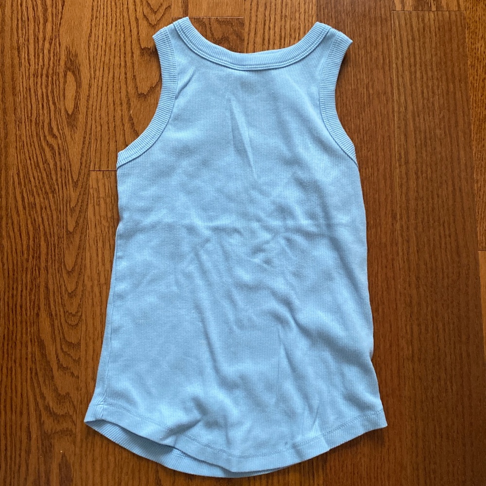 SO light blue tank top for women/teens/kids